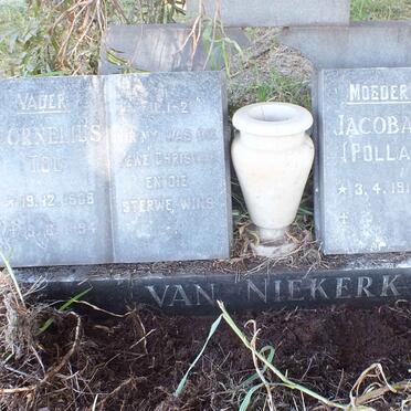 NIEKERK Cornelius, van 1908-1994 &amp; Jacoba 1913-