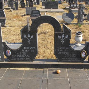 NIEKERK Johannes Albertus, van 1930-1995 :: VISAGIE Franscois Cornelis Johannes 1974-2006 