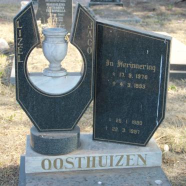 OOSTHUIZEN Jaco 1976-1993 &amp; Lizel 1980-1997