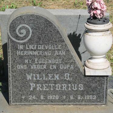 PRETORIUS Willem O. 1920-1983