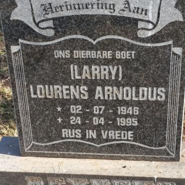 REYNEKE Lourens Arnoldus 1946-1995