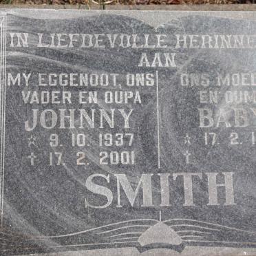 SMITH Johnny 1937-2001 & Baby 1945- 