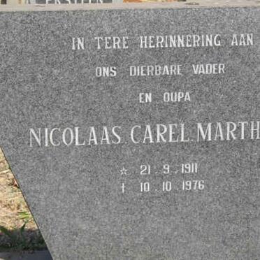 SMIT Nicolaas Carel Marthinus 1911-1976 &amp; Maria Elizabeth 1922-1976