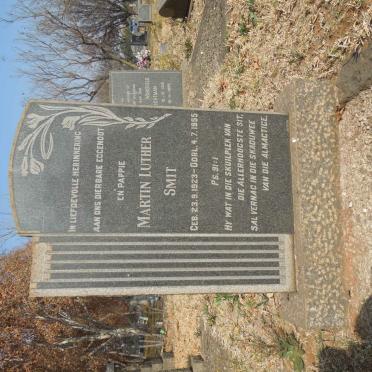 SMIT Martin Luther 1923-1955