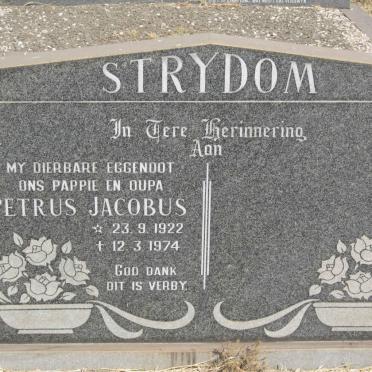 STRYDOM Petrus Jacobus 1922-1974