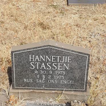 STASSEN Dirk 1942-2006 :: STASSEN Hannetjie 1973-1975 
