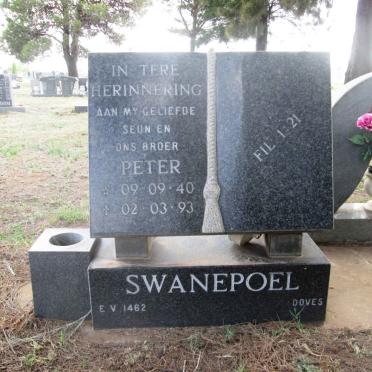 SWANEPOEL Peter 1940-1993