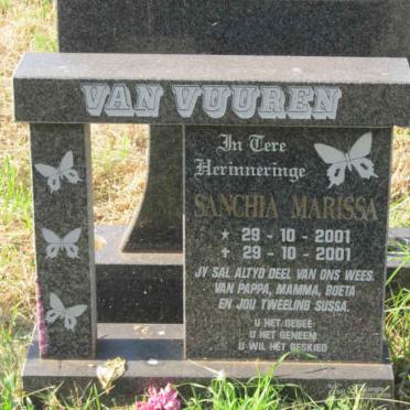 VUUREN Sanchia Marissa, van 2001-2001