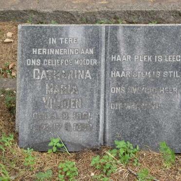 VILJOEN Catharina Maria 1891-1962