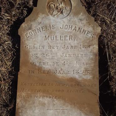 MÜLLER Cornelis Johannes 1834-1895