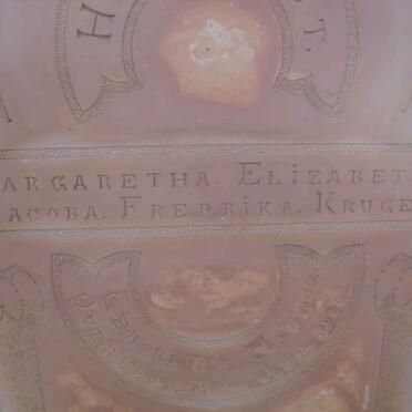 KRUGER Margaretha Elizabetha Jacoba Fredrika 1902-1917