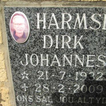HARMSE Dirk Johannes 1932-2009