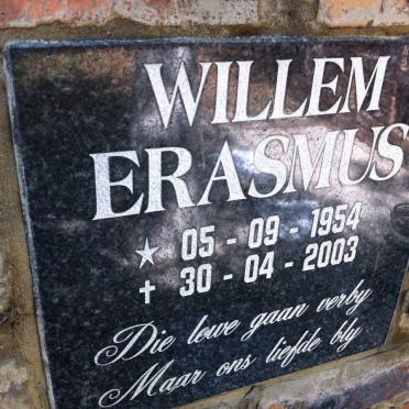 ERASMUS Willem 1954-2003