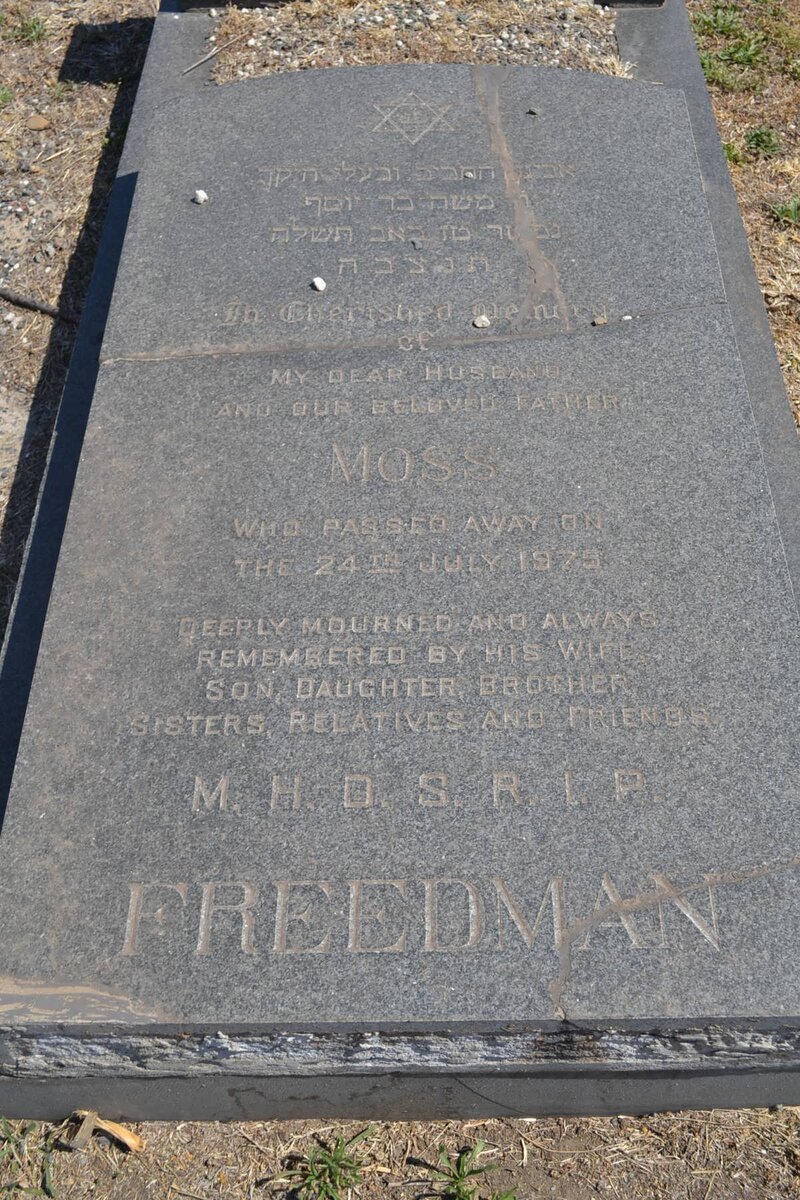 FREEDMAN Moss -1975