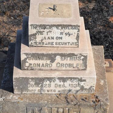 GROBLER Daniel Petrus Leonard 1929-1934