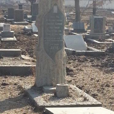 HOFFMAN Josias Edward 1896-1946 :: VOLSCHENK Agatha M. formerly HOFFMAN nee SWANEPOEL 1898-1991