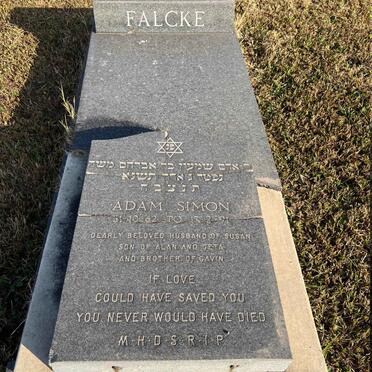 FALCKE Adam Simon 1962-1991