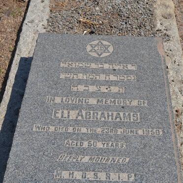 ABRAHAMS Eli -1950
