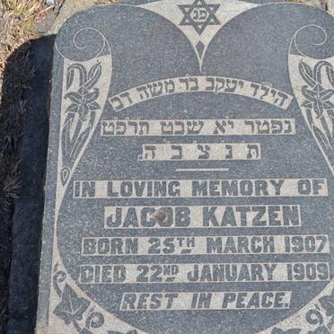 KATZEN Jacob 1907-1909
