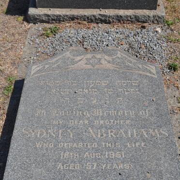 ABRAHAMS Sydney -1951