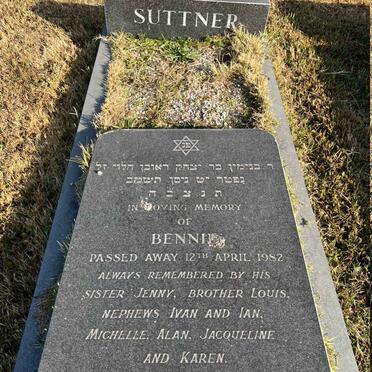 SUTTNER Bennie -1982