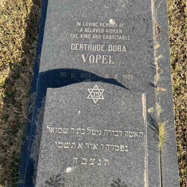 VOPEL Gertrude Dora 1904-1986