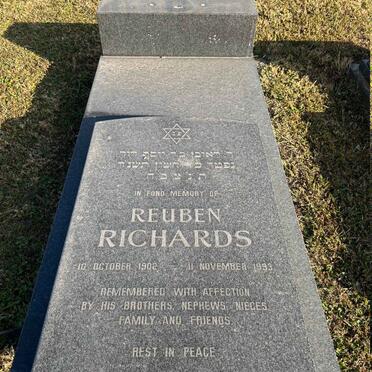 RICHARDS Reuben 1902-1993