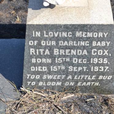 COX Rita Brenda 1935-1937