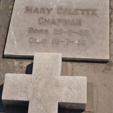 CHAPMAN Mary Colette 1942-1943