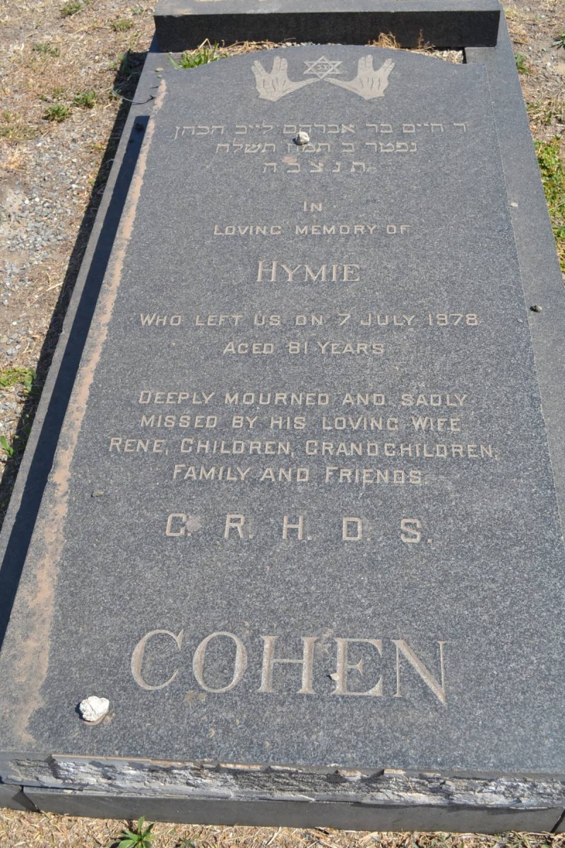 COHEN Hymie -1978