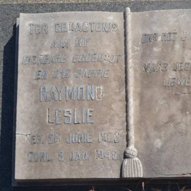LESLIE Raymond 1903-1946