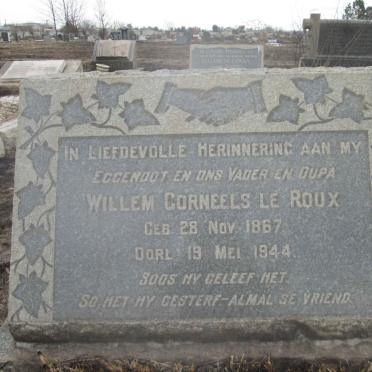 ROUX Willem Corneels, le 1867-1944