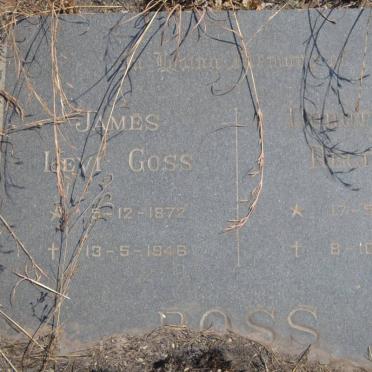 ROSS James Levi Goss 1872-1946 &amp; Dorothea Regina 1872-1959