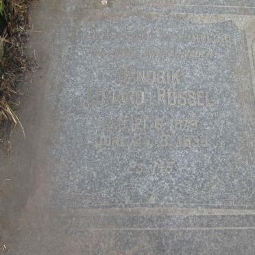 ROSSEL Hendrik Eduard 1879-1959
