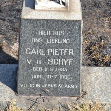 SCHYF Carl Pieter, v.d. 1935-1936
