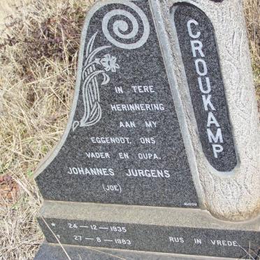 CROUKAMP Johannes Jurgens 1935-1983