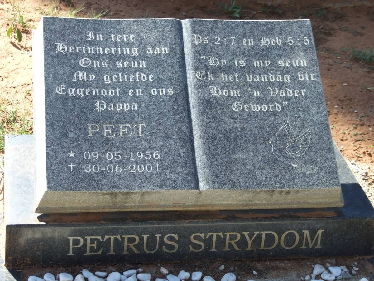 STRYDOM Petrus 1956-2001