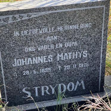 STRYDOM Johannes Mathys 1899-1975