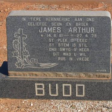 BUDD James Arthur 1961-1979