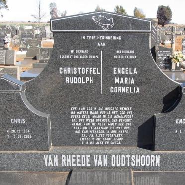RHEEDE VAN OUDTSHOORN Christoffel Rudolph, van 1954-2006 &amp; Engela Maria Cornelia 1954-