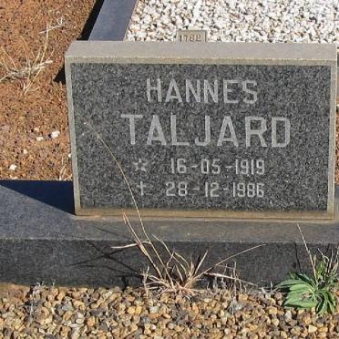 TALJARD Hannes 1919-1986
