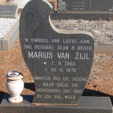 ZIJL Marius, van 1960-1979