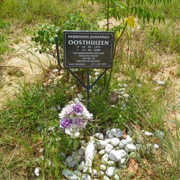 OOSTHUIZEN Hermanus Johannes 1973-2008