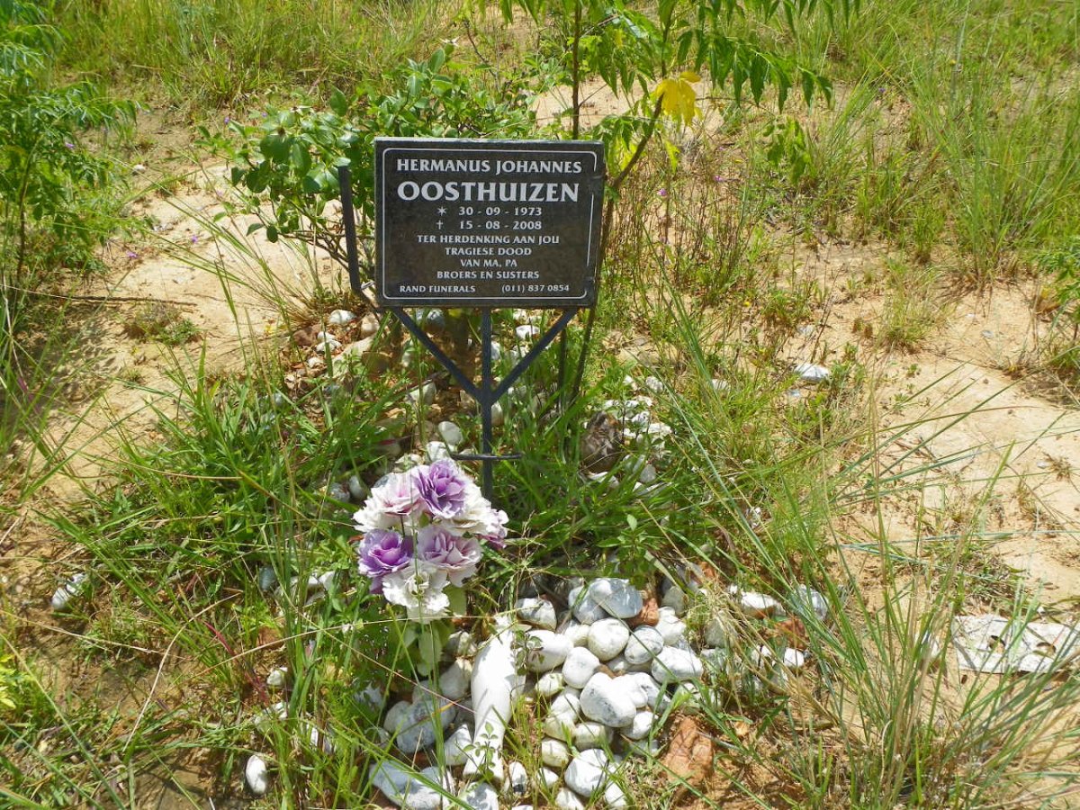 OOSTHUIZEN Hermanus Johannes 1973-2008