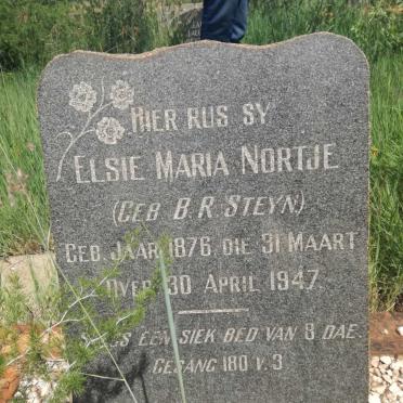 NORTJE Elsie Maria nee B.R. STEYN 1876-1947