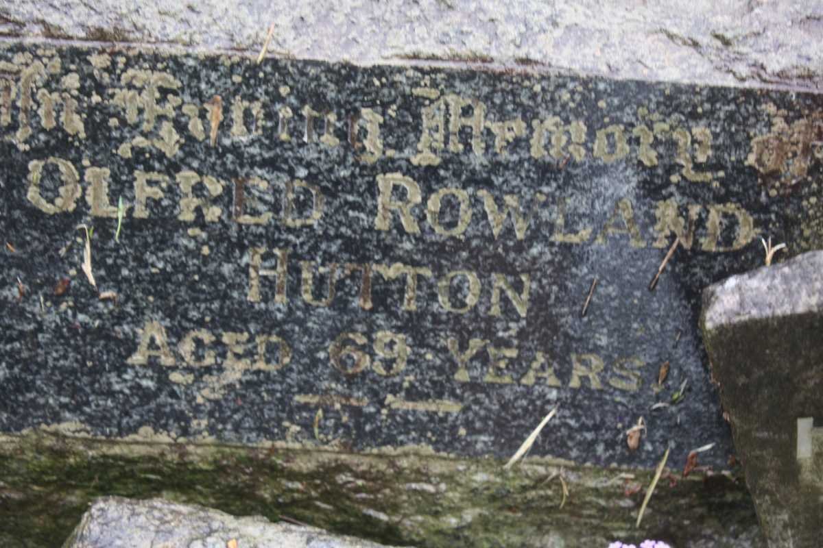 HUTTON Olfred Rowland