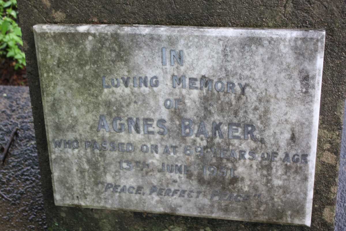 BAKER Agnes -1931