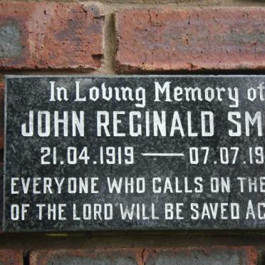 SMITH John Reginald 1919-1996