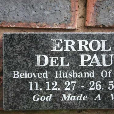 PAUL Errol Del 1927-1998