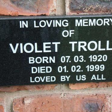 TROLLIP Violet 1920-1999